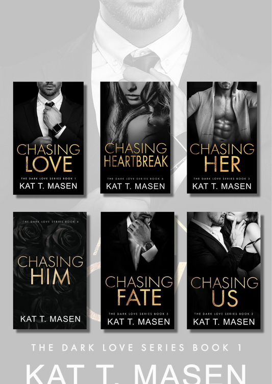 (Combo of 6 ) Chasing Love Series (Dark Love Series) (Paperback) by Kat T. Masen