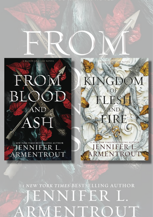 (Combo) A Kingdom of Flesh and Fire + From Blood and ash(2 books) Paperback – by Jennifer L Armentrout