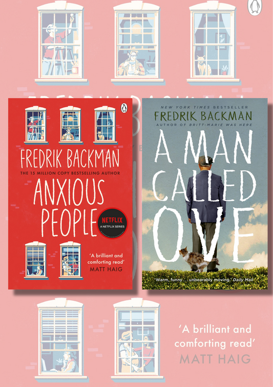 (Combo) ANXIOUS PEOPLE + A MAN CALLED OVE (Paperback, Fredrik Backman)