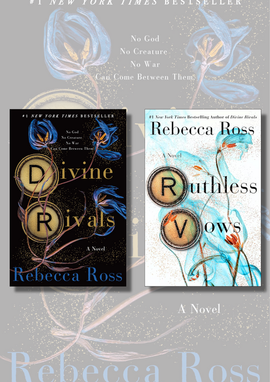 (Combo) Divine Rivals + Ruthless Vows (2 Books) (Letters of Enchantment) (Paperback) by Rebecca Ross