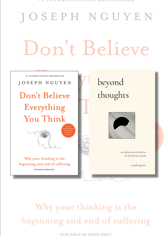 (Combo) Don't Believe Everything You Think+ Beyond Thoughts (paperback) - Joseph Nguyen