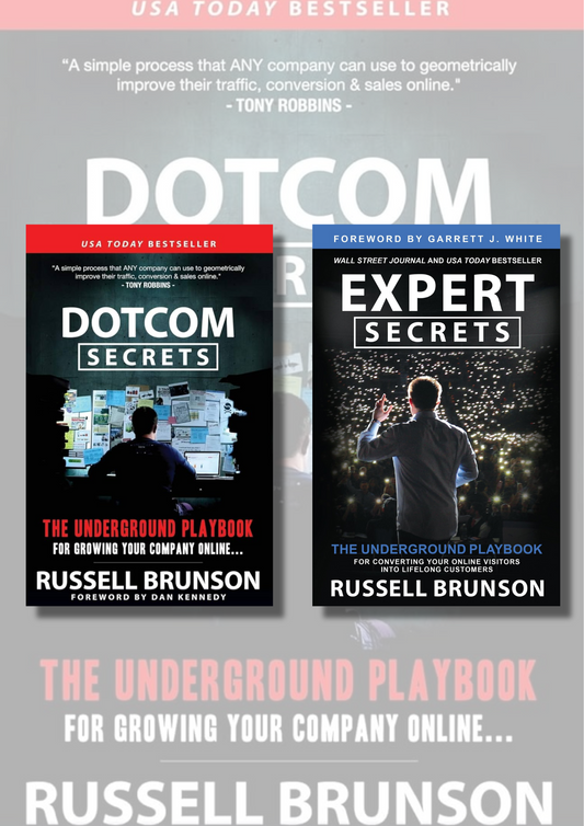 (COMBO) DotCom Secrets + Expert Secrets (Paperback)