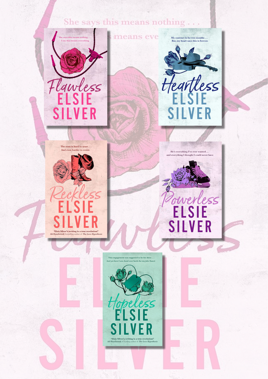 (Combo) Flawless, Heartless, Powerless, Reckless, Hopeless (Special Edition) 1 to 5  (Chestnut Springs) Paperback by Elsie Silver