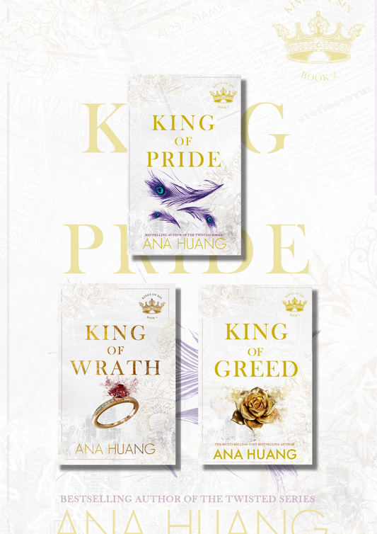 (Combo of 3) King of pride + King of wrath + King of Greed by Ana Haung (Paperback)