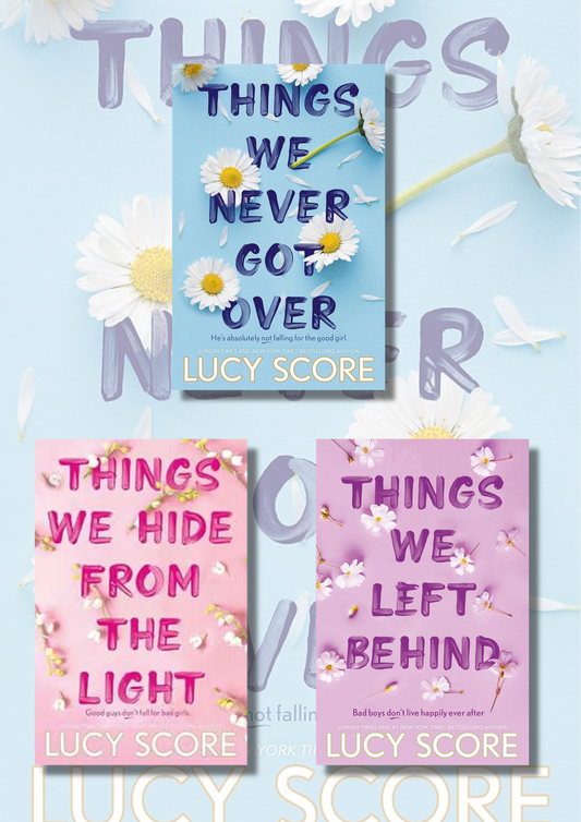 (Combo Pack of 3) Things we got over + Things We Hide From The Light + Things We left Behind (Paperback)- Lucy Score