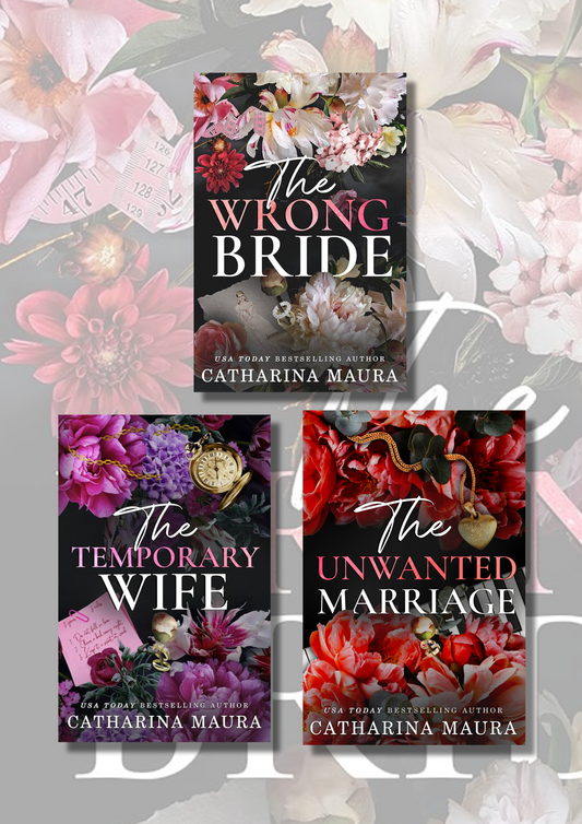 (Combo of 3)  The Wrong Bride +  The Temporary Wife + The Unwanted Marriage: Windsors Series (Paperback) by Catharina Maura