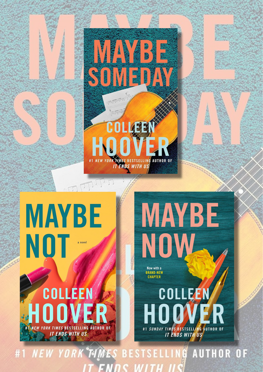 (Combo) Maybe Someday + Maybe Not + Maybe Now Paperback – by Colleen Hoover
