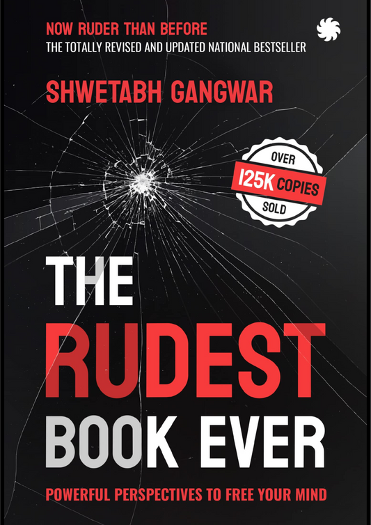 (Black Cover) The Rudest Book Ever Paperback – by Shwetabh Gangwar