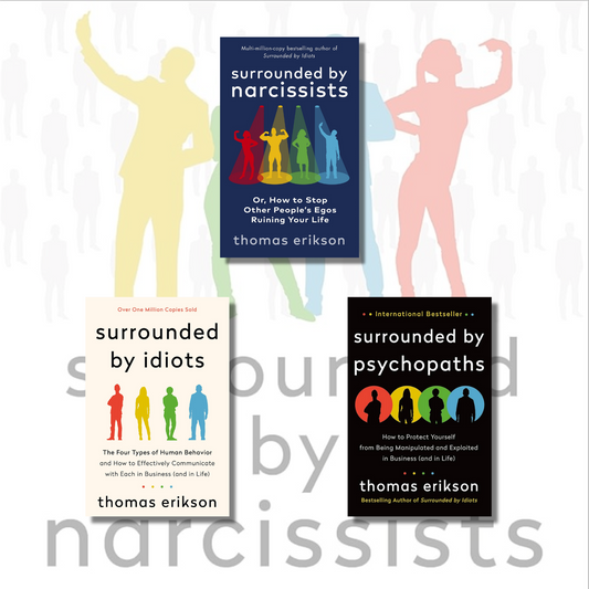 (Combo Pack 3) Surrounded by Idiots + Surrounded by Psychopaths + Surrounded by Narcissists Paperback – by Thomas Erikson
