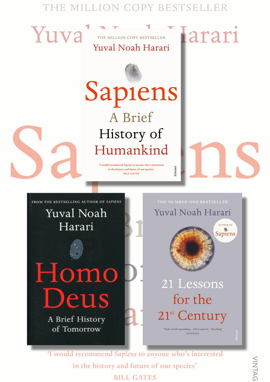 Combo (Sapiens, Homo Deus, 21 Lessons for 21st Century) Paperback –by Yuval Noah Harari